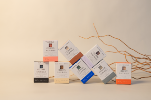 Celeste Naturals Soap boxes stacked and